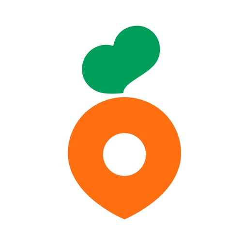 Karrot - Buy & sell locally app icon, version 1
