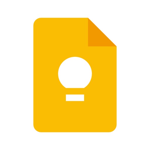 Google Keep - Notes and lists app icon, version 1