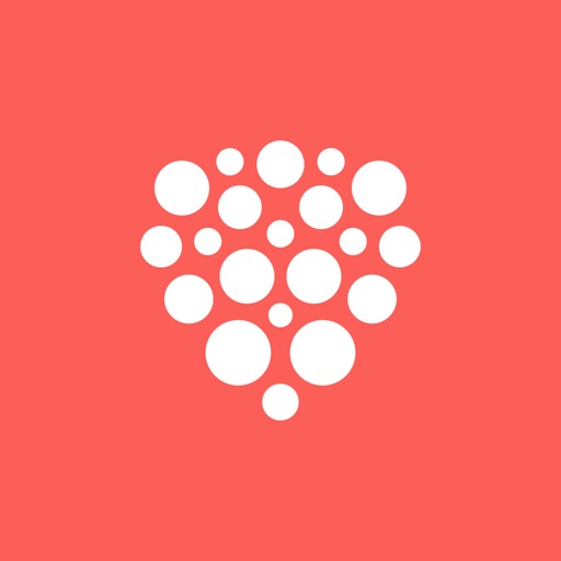 Strawberry app icon, version 1