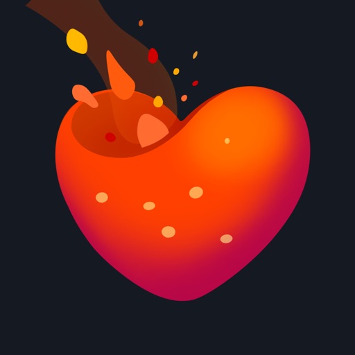 Welltory: Stress & Heart Rate app icon, version 1