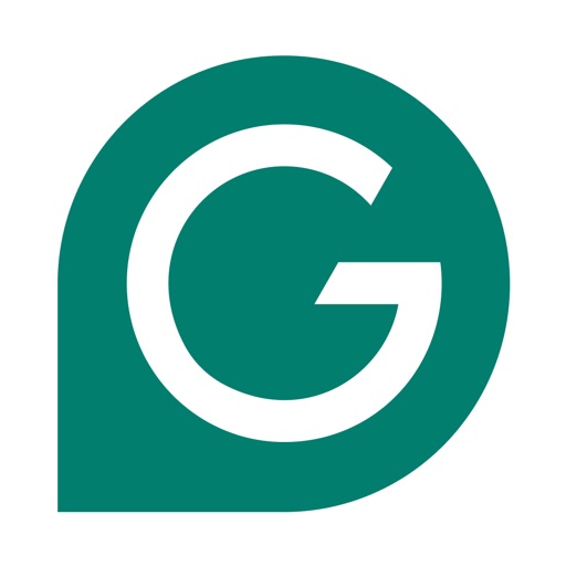 Grammarly: AI Keyboard & Voice app icon, version 1