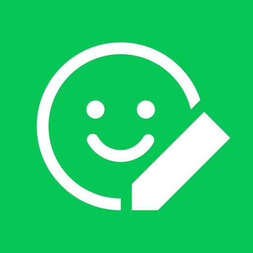 LINE Sticker Maker app icon, version 1