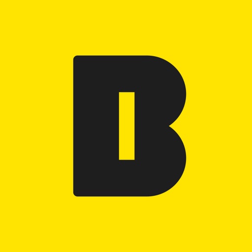 카카오뱅크 app icon, version 1
