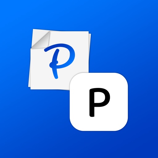 Handwriting to Text PenToPrint app icon, version 1