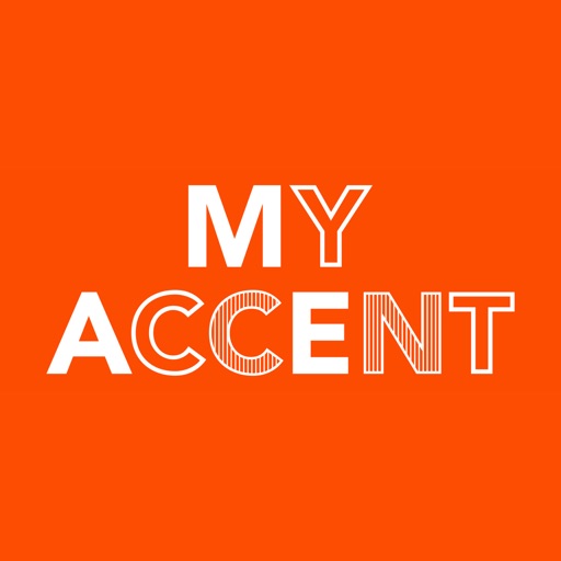 MyAccent app icon, version 1