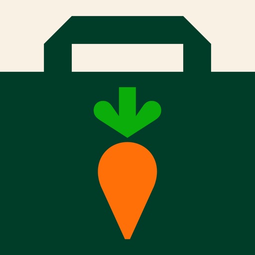 Instacart Shopper: Earn money app icon, version 1