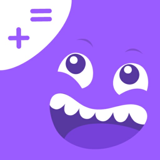 bmath: Learn maths at home app icon, version 1