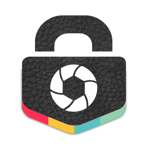LockMyPix Secret Photo Vault app icon, version 1