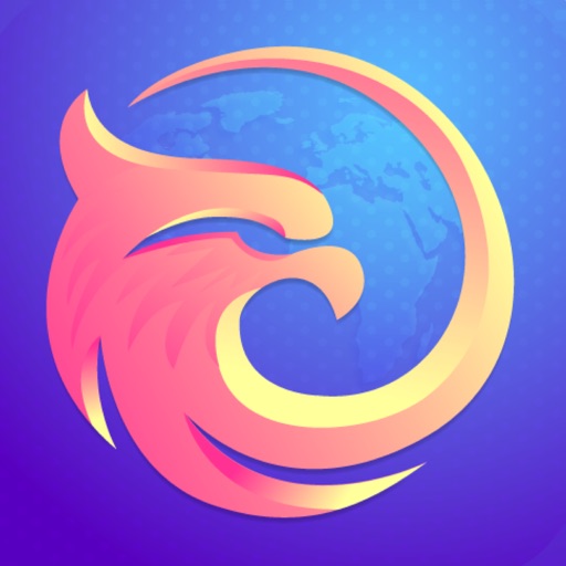 Phoenix Browser + Proxy VPN app icon, version 1
