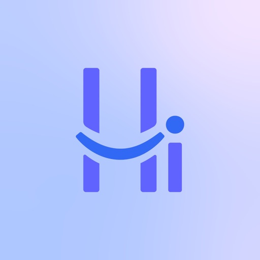 Hiwell Therapy & Mental Health app icon, version 1