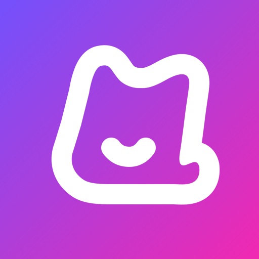 Hiya - Group Voice Chatroom app icon, version 1