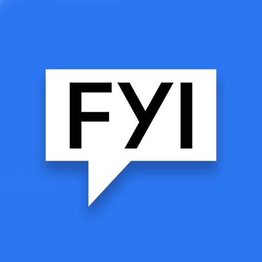 FYI.AI (Focus Your Ideas) app icon, version 1