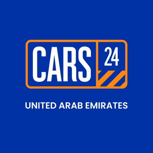 Cars24 UAE: Used cars app icon, version 1