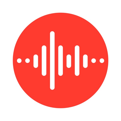 AI Voice Recorder & Memos app icon, version 1