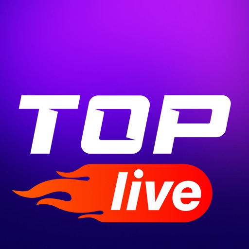 TopLive: Watch Live Streams app icon, version 1