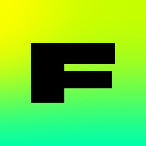 FLYP - Fashion Design Studio app icon, version 1