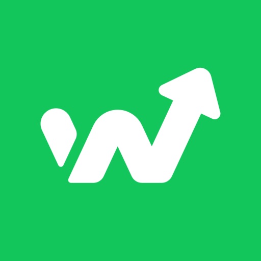 Trade W - Investment & Trading app icon, version 1