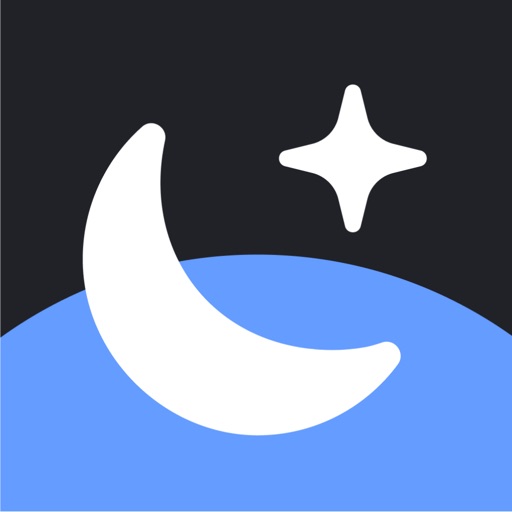 Renight: AI Sleep Sounds app icon, version 1