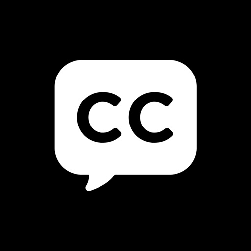 AI Captions for Videos: VidCap app icon, version 1