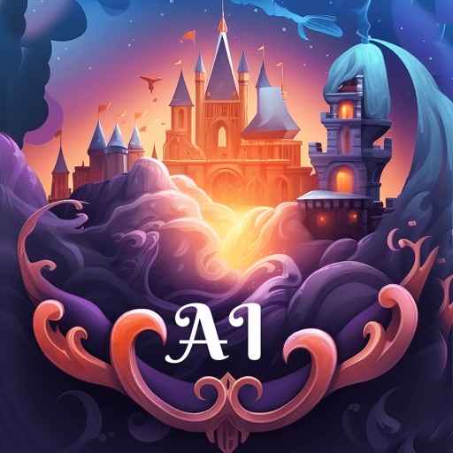 LUNA: AI Art Generator & Photo app icon, version 1