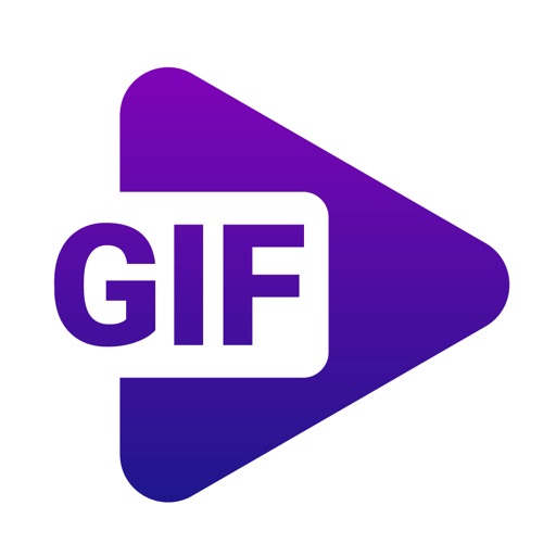GIF Maker: Video & Photo app icon, version 1