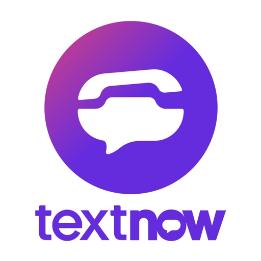 TextNow: Call + Text Unlimited app icon, version 1