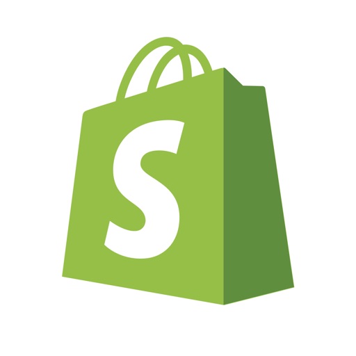 Shopify: Sell online/in person app icon, version 1