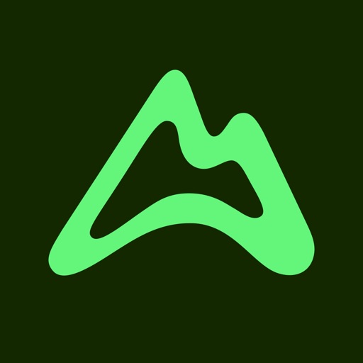 AllTrails: Hike, Bike & Run app icon, version 1