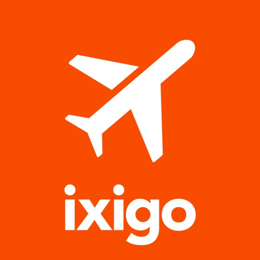 ixigo: Flight & Hotel Booking app icon, version 1