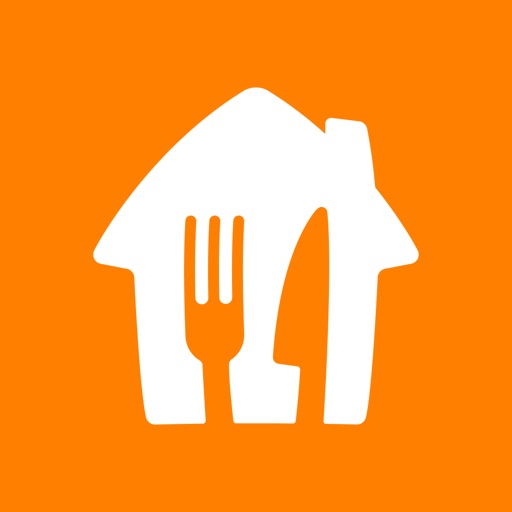 Lieferando.de app icon, version 1
