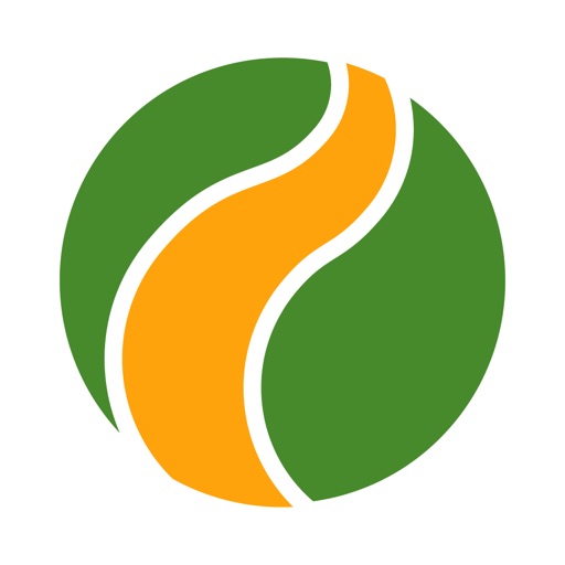 Wikiloc - Trails of the World app icon, version 1