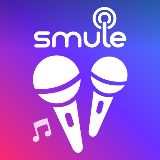 Smule: Sing, Duet & Record app icon, version 1
