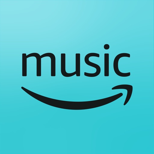 Amazon Music: Songs & Podcasts app icon, version 1