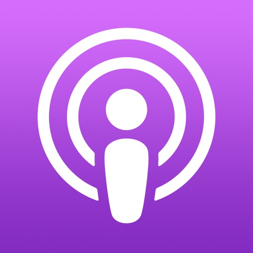 Apple Podcasts app icon, version 1
