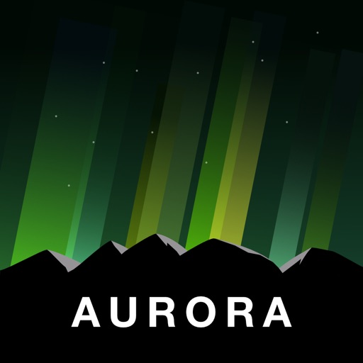 Aurora Forecast. app icon, version 1