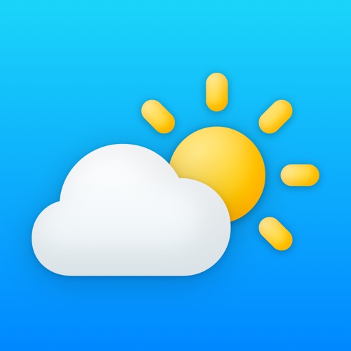 Weather +ㅤ app icon, version 1