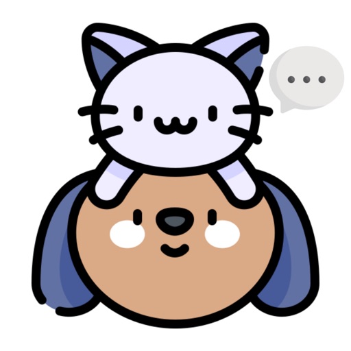 Dog & Cat Translator: Pet Chat app icon, version 1