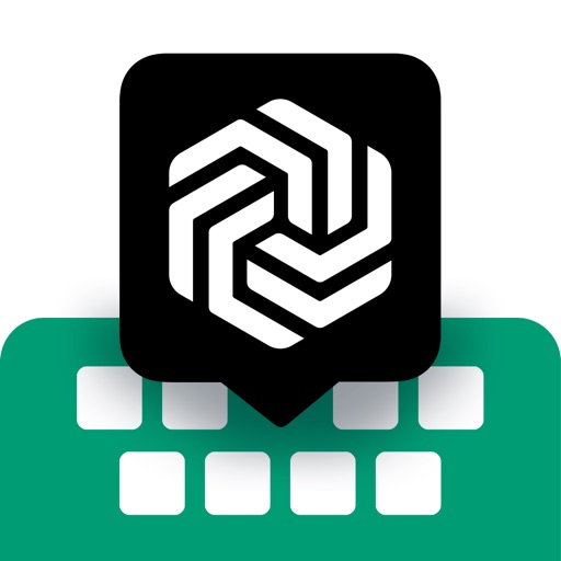 Writely - AI Keyboard & Writer app icon, version 1