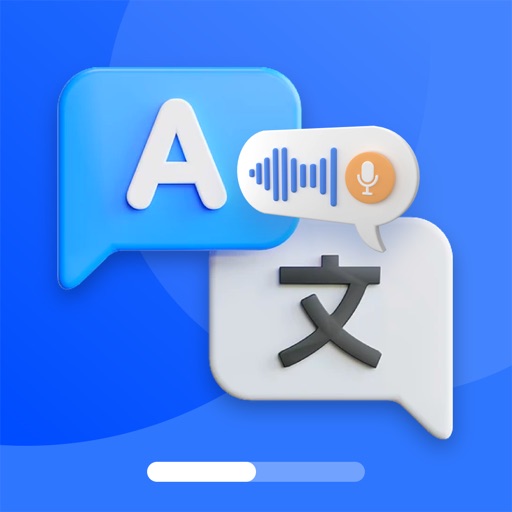 AI Translate Now - Photo&Voice app icon, version 1