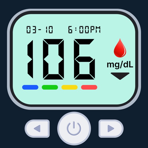Blood Sugar - Glucose Tracker app icon