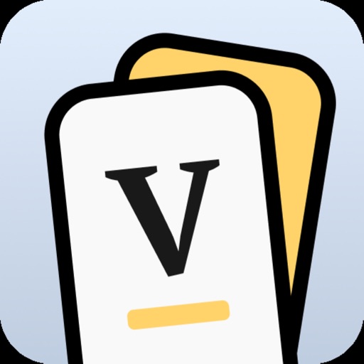 Vocabuo - Language Vocabulary app icon, version 1