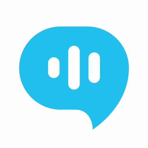 Hablo: Speak & Learn English app icon, version 1
