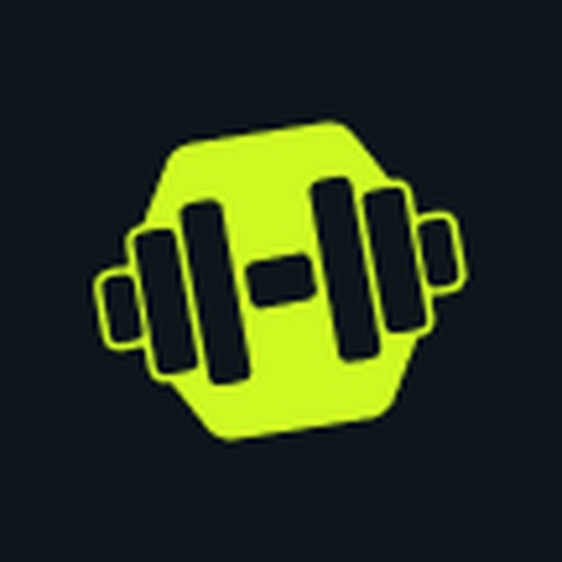 GymIQ: Workout Plans & Tracker app icon, version 1