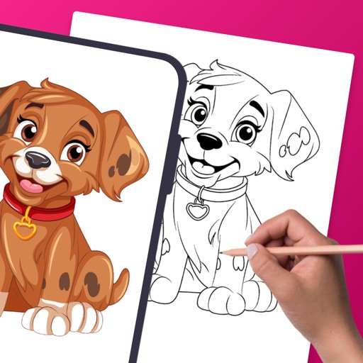 How to Draw, Step by step app icon, version 1