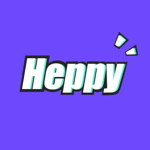 Heppy- Share&Video&Chat app icon