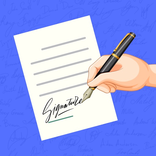 Sign Docs: AI Sign & Scanner app icon, version 1