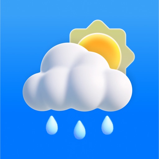 My Weather Tracker & Alerts app icon, version 1