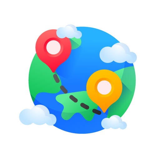 GPS - Phone Location Tracker app icon, version 1