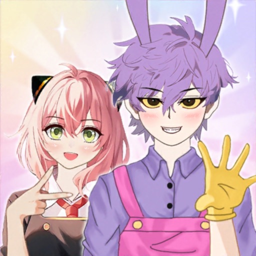 Couple Avatar Maker app icon, version 1