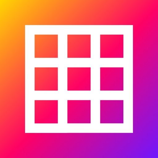 GRIDS Post maker for Instagram app icon, version 1